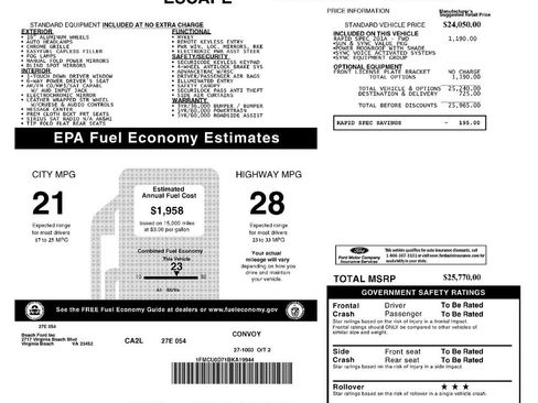 Used 2011 Ford Escape XLT w/ 201A Rapid Spec Order Code image 8