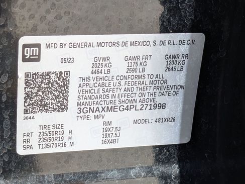 Used 2023 Chevrolet Equinox RS FWD image 11