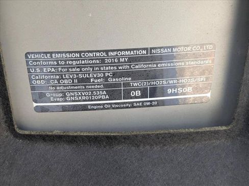 Used 2016 Nissan Altima 2.5 SR w/ LED Appearance Package FWD image 22