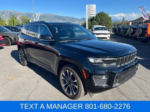 Used 2024 Jeep Grand Cherokee Overland w/ Trailer Tow Package AWD/4WD image 7
