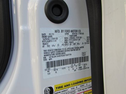 Used 2013 Ford Expedition EL XLT RWD image 36