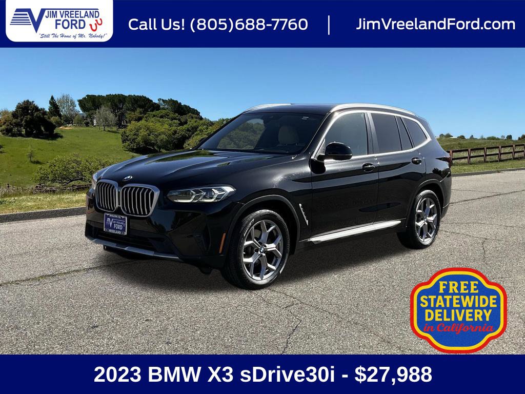 Used 2023 BMW X3 sDrive30i w/ Convenience Package RWD 360° Tour
