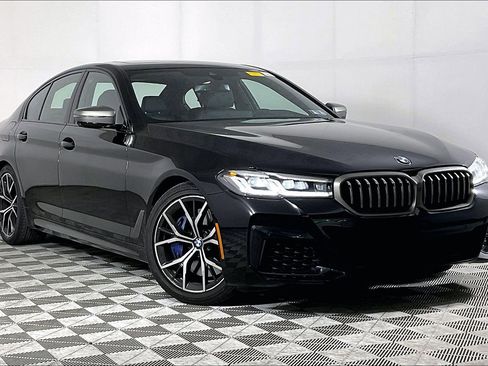 Certified 2023 BMW M550i xDrive w/ Dynamic Handling Package AWD/4WD image 1