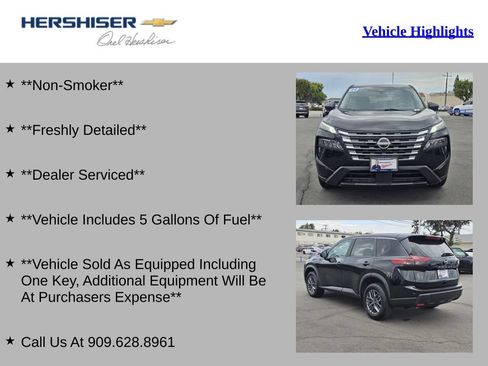 Used 2024 Nissan Rogue S FWD image 2