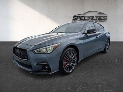 Used 2021 INFINITI Q50 Red Sport 400 w/ Proactive Package AWD/4WD image 5