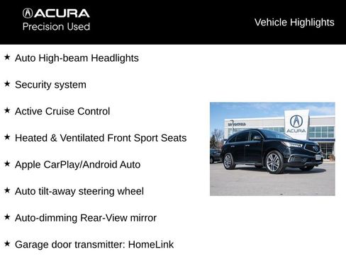 Certified 2018 Acura MDX w/ Advance & Entertainment image 21