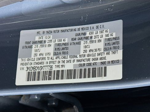 Used 2025 MAZDA CX-30 AWD 2.5 S w/ Preferred Package image 12