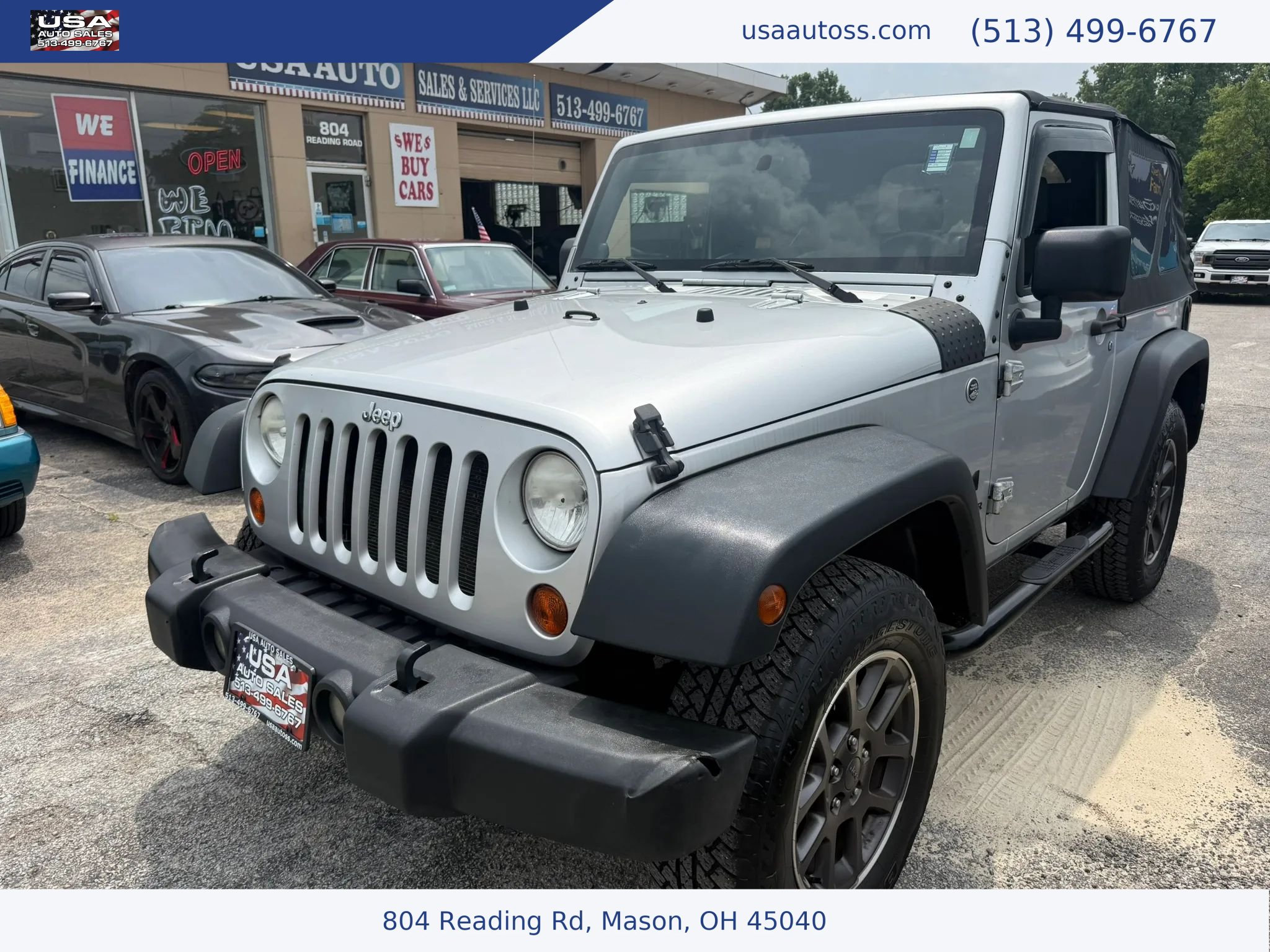 Used 2008 Jeep Wrangler X AWD/4WD image 1