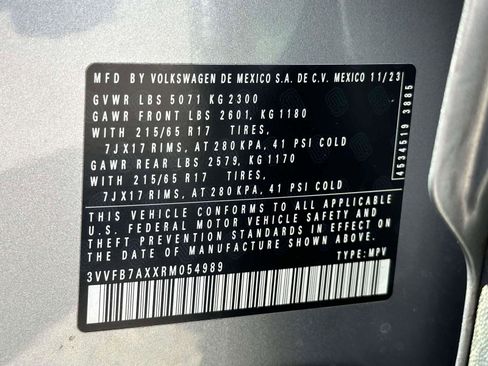 Certified 2024 Volkswagen Tiguan S image 16