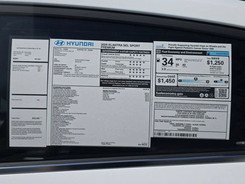 New 2026 Hyundai Elantra SEL Sport Premium FWD image 20