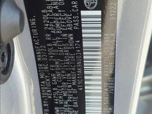 Used 2022 Toyota Camry LE FWD image 27