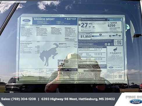New 2025 Ford Bronco Sport Outer Banks w/ Outer Banks Tech Package+ image 12
