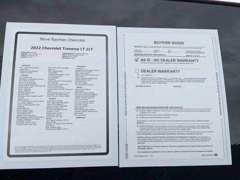 Certified 2022 Chevrolet Traverse LT FWD image 26