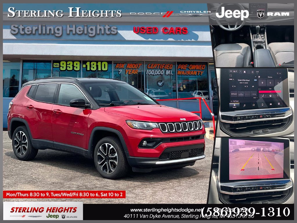 Used 2023 Jeep Compass Limited AWD/4WD image 1