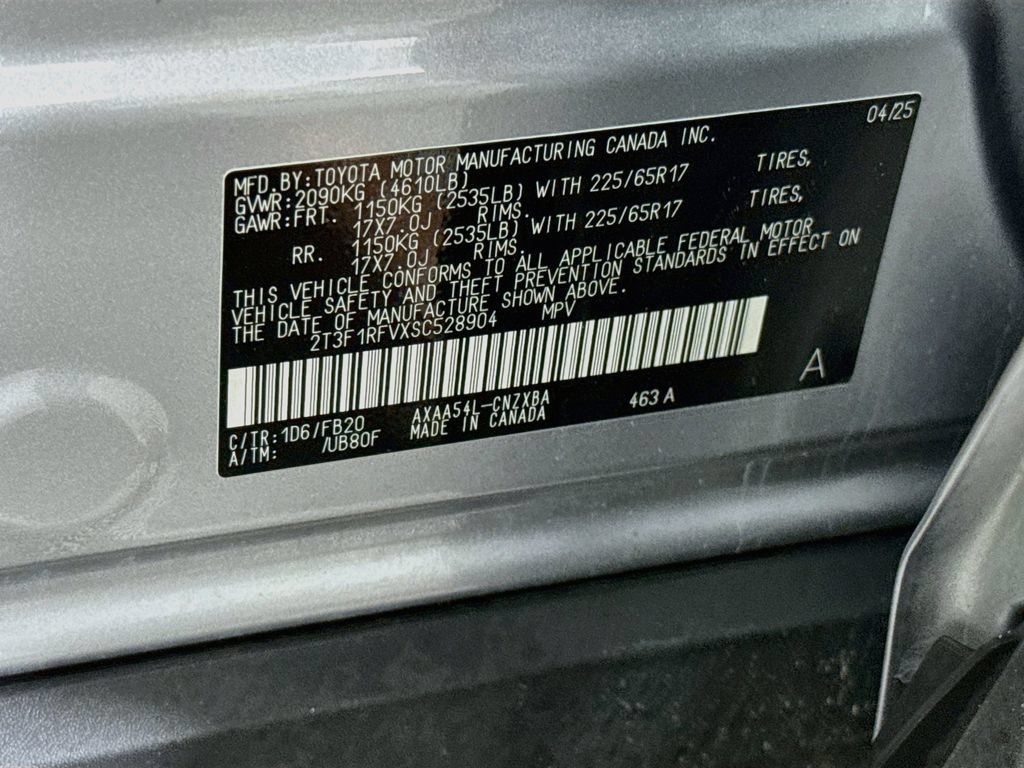 Certified 2025 Toyota RAV4 LE AWD/4WD image 34