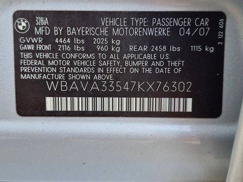 Used 2007 BMW 328i Sedan RWD image 72