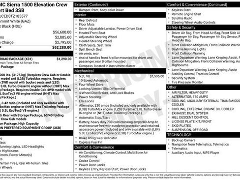 New 2026 GMC Sierra 1500 Elevation w/ X31 Off-Road Package AWD/4WD image 5
