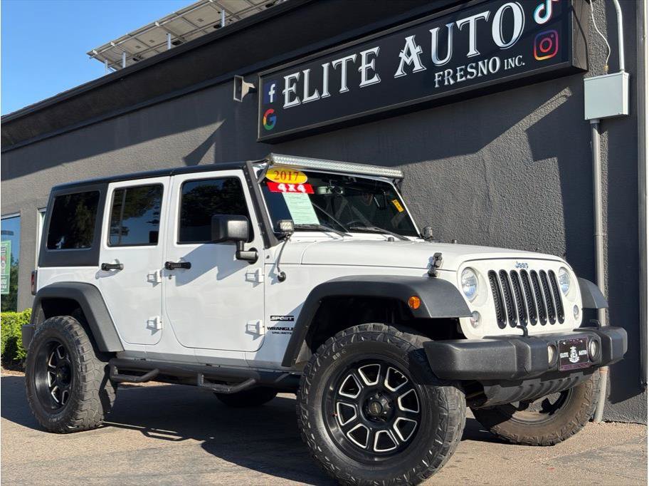 Used 2017 Jeep Wrangler Unlimited Sport w/ Quick Order Package 24S AWD/4WD image 1