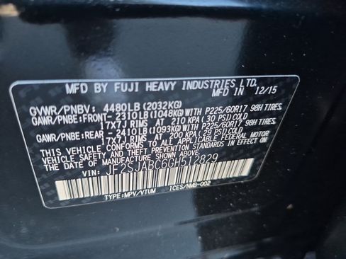 Used 2016 Subaru Forester 2.5i w/ Alloy Wheel Package AWD/4WD image 32