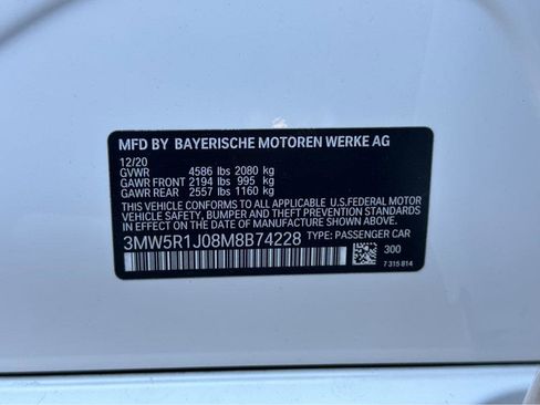 Used 2021 BMW 330i Sedan w/ Convenience Package image 41