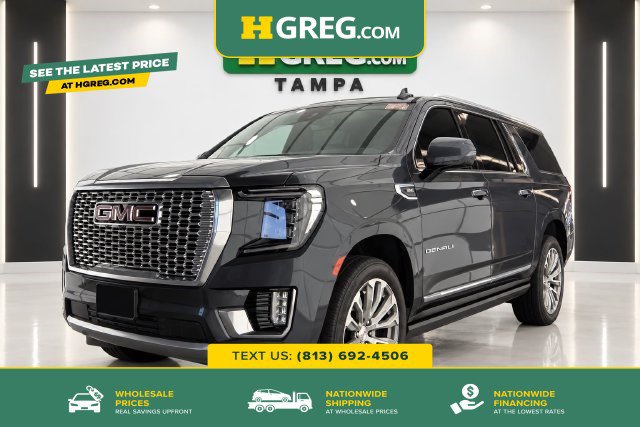 Used 2021 GMC Yukon XL Denali w/ Denali Premium Package RWD image 1