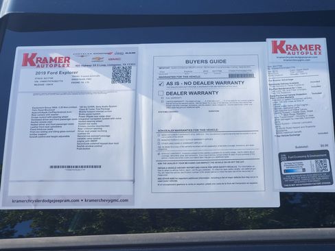 Used 2019 Ford Explorer Limited w/ Class III Trailer Tow Package FWD image 36