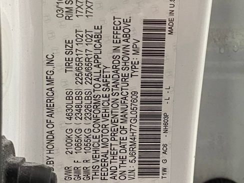 Used 2016 Honda CR-V EX-L image 15