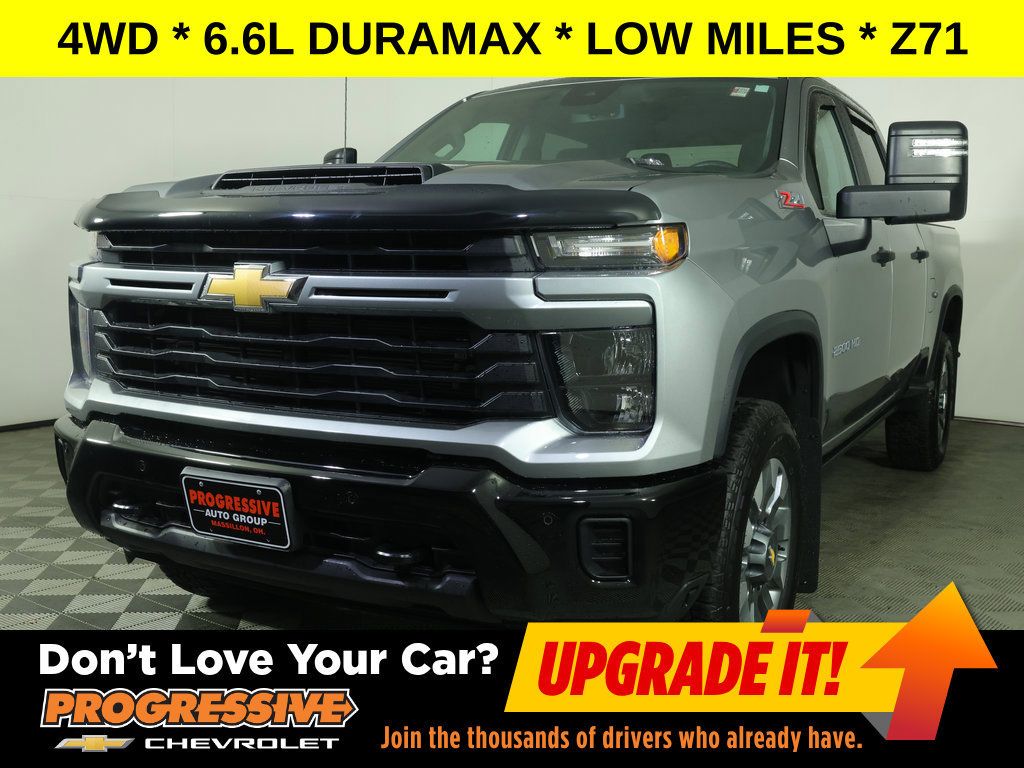 Certified 2026 Chevrolet Silverado 2500 Custom w/ Custom Value Package AWD/4WD image 1