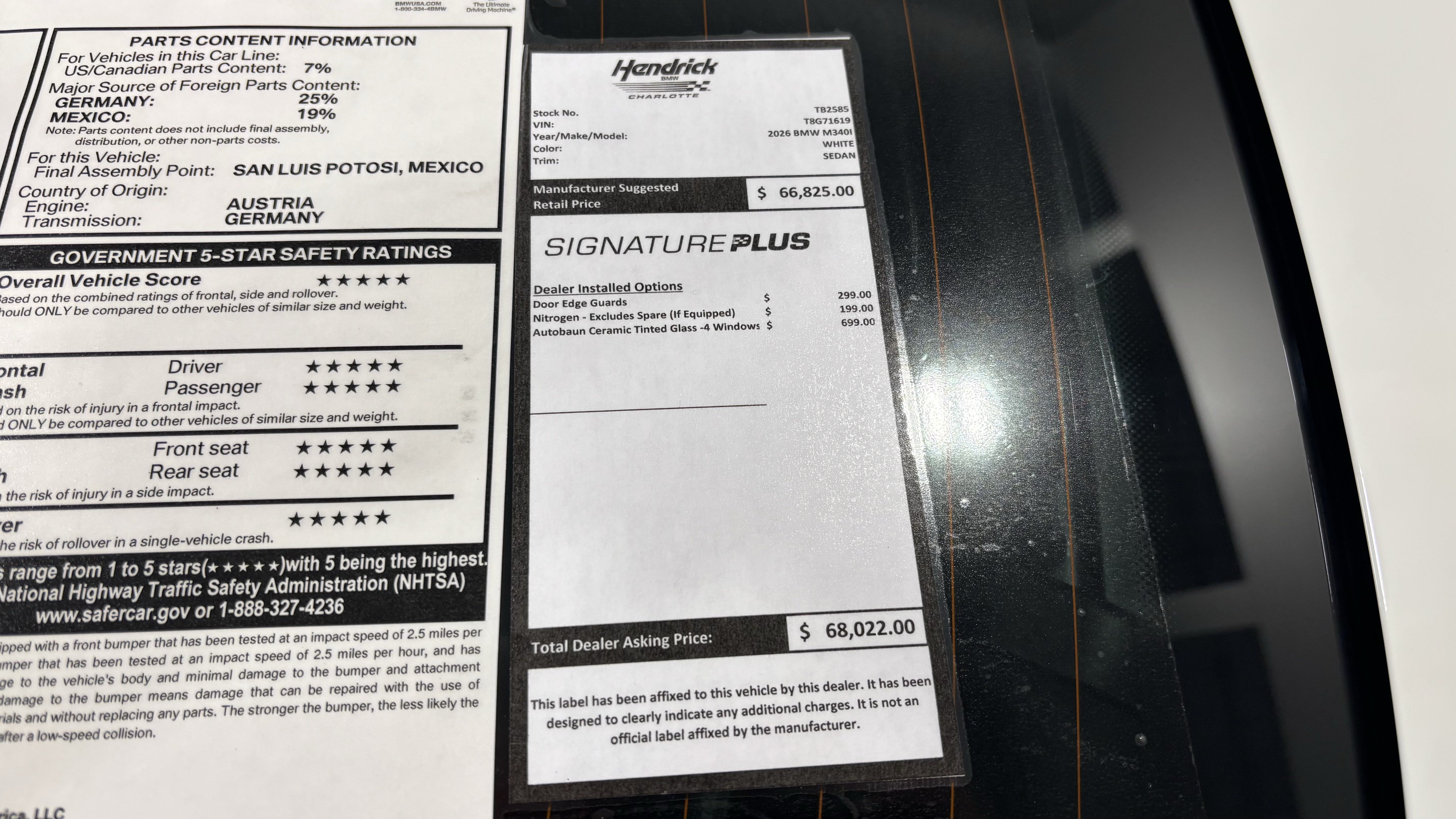 New 2026 BMW M340i w/ Premium Package RWD image 32