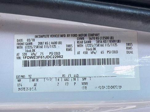Used 2018 Ford E-350 and Econoline 350 Super Duty RWD image 21