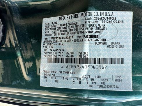 Used 2003 Ford Mustang GT RWD image 80