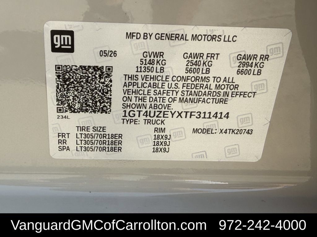 New 2026 GMC Sierra 2500 AT4X AWD/4WD image 25