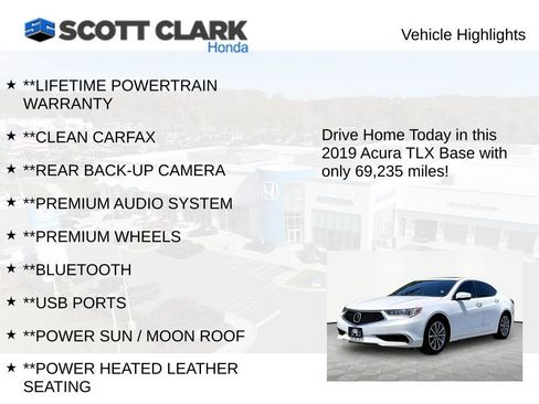 Used 2019 Acura TLX FWD image 11