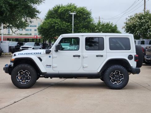 Used 2022 Jeep Wrangler Unlimited Rubicon 4xe w/ Steel Bumper Group AWD/4WD image 4
