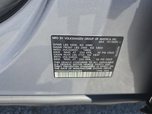 New 2026 Volkswagen Atlas SE AWD/4WD image 31