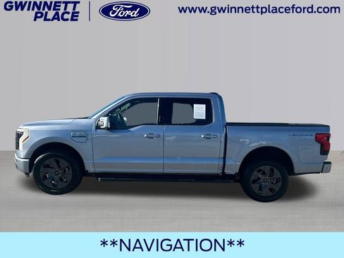 Certified 2022 Ford F150 Lightning Lariat w/ Equipment Group 511A High image 9