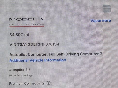 Used 2022 Tesla Model Y Performance image 31