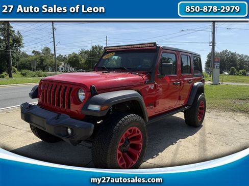 Used 2021 Jeep Wrangler Unlimited Sport AWD/4WD image 1