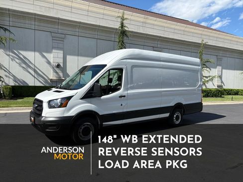 Used 2023 Ford Transit 250 148 High Roof Extended w/ Load Area Protection Package image 1