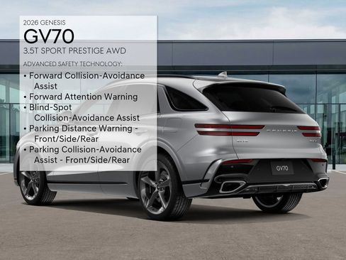 New 2026 Genesis GV70 3.5T Sport Prestige AWD/4WD image 7