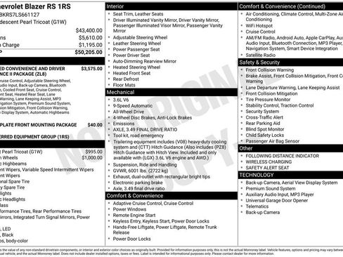 Used 2020 Chevrolet Blazer RS image 26