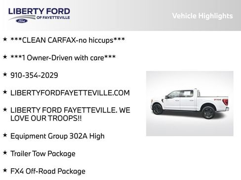 Used 2022 Ford F150 XLT w/ Equipment Group 302A High AWD/4WD image 5