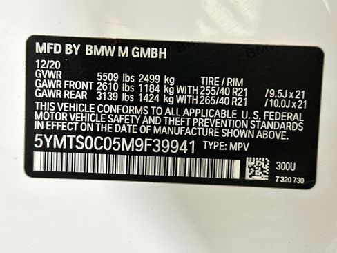 Used 2021 BMW X3 M w/ Executive Package AWD/4WD image 36