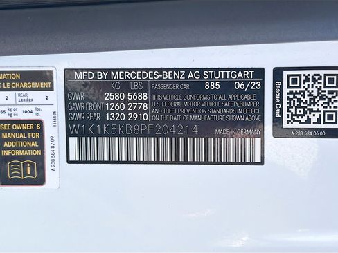 Used 2023 Mercedes-Benz E 450 4MATIC Cabriolet image 45