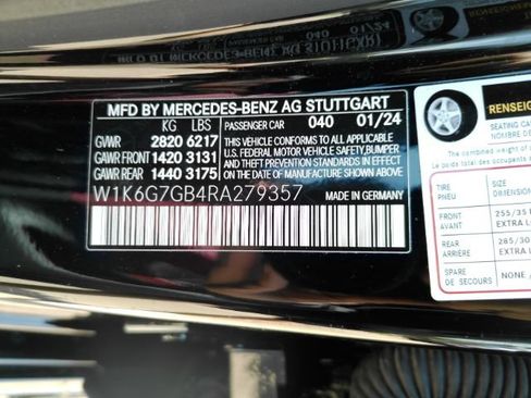 Used 2024 Mercedes-Benz S 580 4MATIC Sedan w/ AMG Line image 65
