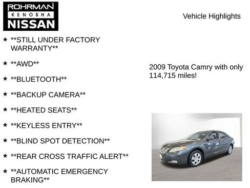 Used 2009 Toyota Camry LE image 7