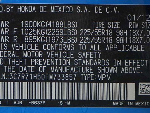 New 2026 Honda HR-V Sport image 21