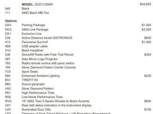 Certified 2023 Mercedes-Benz C 300 Sedan image 4