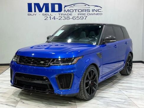 Used 2020 Land Rover Range Rover Sport SVR image 1