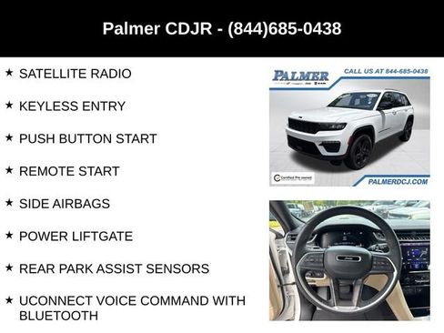Certified 2024 Jeep Grand Cherokee Limited w/ Black Appearance Package RWD image 12